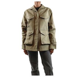 Totême Khaki-grüne Militärjacke - Größe UK 4 Grün