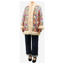 Antik Batik Multi embroidered lambswool Jimmy coat - size S Multiple colors