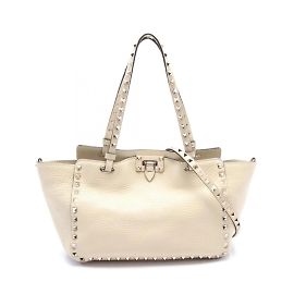 Valentino Rockstud Tote Bag Roh
