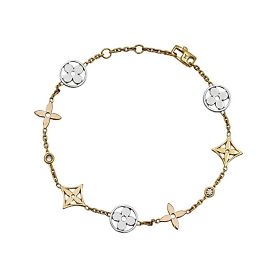 Pulseira charm Idylle Monogram Louis Vuitton Outro