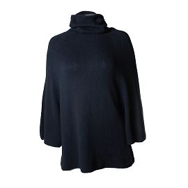Theory Théorie, pull col roulé en tricot bleu Bleu