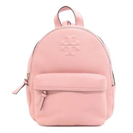 Sac à dos en cuir rose Tory Burch Rose