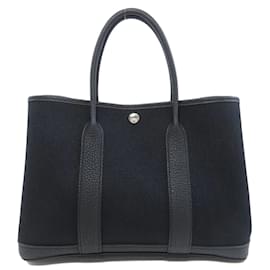 Hermès-Sac Tote TPM Hermes Garden-Noir