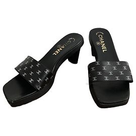 Chanel Mules Black