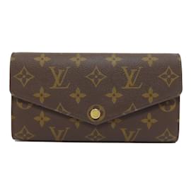 Louis Vuitton-Louis Vuitton M62234 Portefeuille Sarah Long Wallet-Brown,Fuschia