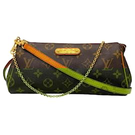 Louis Vuitton-Louis Vuitton Brown Monogram Canvas Eva Handbag-Brown