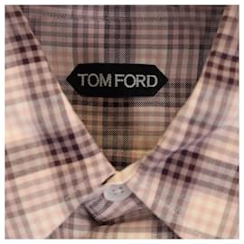 Tom Ford-Tom Ford Slim-Fit Button-Down Shirt in Multicolor Cotton-Multiple colors