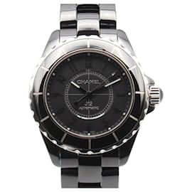 Chanel-Chanel CHANEL J12 Intense Black Watch Ceramic Men's H3829-Other