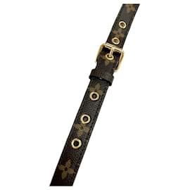 Louis Vuitton-Louis Vuitton Monogram Shoulder Strap-Brown