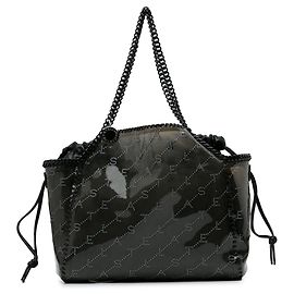 Stella Mc Cartney Borsa Falabella in PVC nero di Stella McCartney Nero
