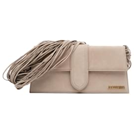 Jacquemus-Jacquemus Brown Le Bambino Long Ficiu-Brown,Beige