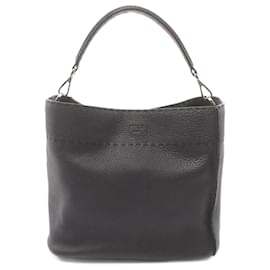 Fendi-Sac à main Fendi Selleria Anna Small-Noir
