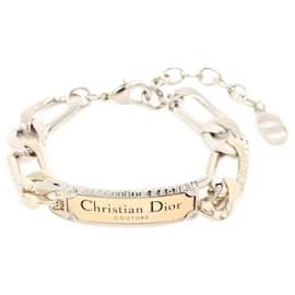 Christian Dior-Christian Dior Charm Bracelet-Silvery,Golden
