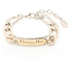 Christian Dior-Christian Dior Charm Bracelet-Silvery,Golden