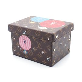 Louis Vuitton Monogram Vivienne Coated Canvas Box Brown Multiple colors