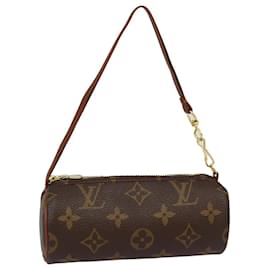 Louis Vuitton-LOUIS VUITTON Monogram Papillon Pouch LV Auth 88901-Monogram