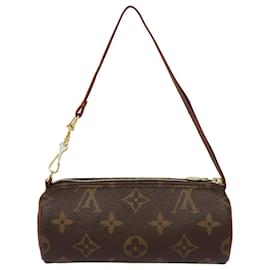 Louis Vuitton-LOUIS VUITTON Monogram Papillon Pouch LV Auth 88901-Monogram
