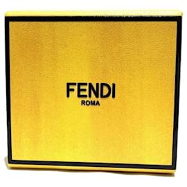 Fendi-Fendi Box Charm Accessory Keychain-Black,Yellow