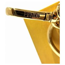 Fendi-Fendi Box Charm Accessory Keychain-Black,Yellow
