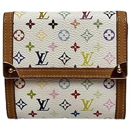 Louis Vuitton-Louis Vuitton Monogram Multicolore Coin Purse-White