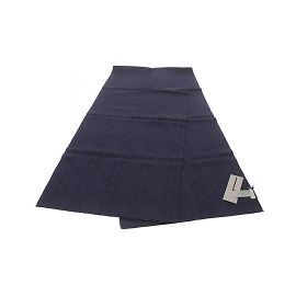 Christian Dior Navy Cashmere Stole Navy blue
