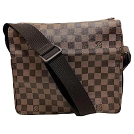 Louis Vuitton-Louis Vuitton Damier Naviglio Shoulder Bag-Brown