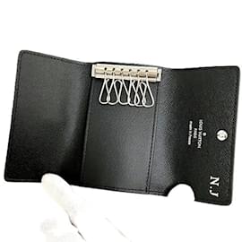 Louis Vuitton-Louis Vuitton Monogram Eclipse Multicle 6 Key Case-Brown
