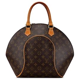 Louis Vuitton-Louis Vuitton Brown Monogram Ellipse MM-Brown