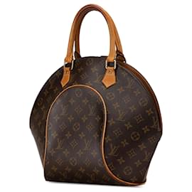 Louis Vuitton-Louis Vuitton Brown Monogram Ellipse MM-Brown