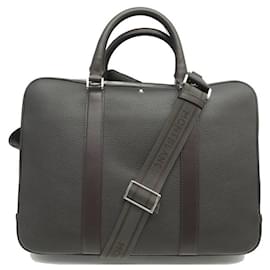 Montblanc-NEW MONTBLANC BRIEFCASE DOCUMENTS MEISTERSTUCK SLIM SOFT GRAIN 114452-Brown