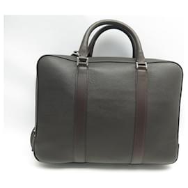 Montblanc-NEW MONTBLANC BRIEFCASE DOCUMENTS MEISTERSTUCK SLIM SOFT GRAIN 114452-Brown