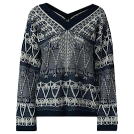 Chanel-2014 Chanel & Lagerfeld Resort 2014 14C cashmere sweater jumper Singapore runway 40it-Multiple colors