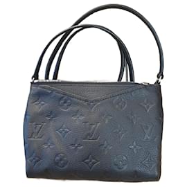 Louis Vuitton-Pallas BB Monogram Leather Black-Black