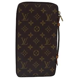 Louis Vuitton-LOUIS VUITTON Monogram Organizer De Voyage Travel Case M60120 LV Auth 86748-Monogram