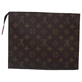 Louis Vuitton-LOUIS VUITTON Monogram Poche Toilette 26 Pouch M47542 LV Auth yk14309S-Monogram