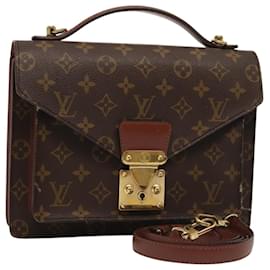 Louis Vuitton-LOUIS VUITTON Monogram Monceau 26 Shoulder Bag M51187 LV Auth 88394-Monogram