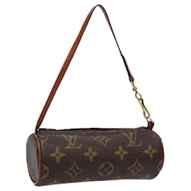 Louis Vuitton-LOUIS VUITTON Monogram Papillon Pouch Vintage LV Auth 88706-Monogram