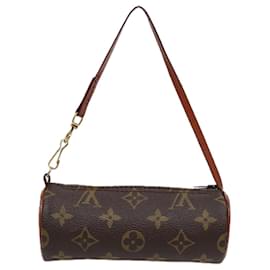 Louis Vuitton-LOUIS VUITTON Monogram Papillon Pouch Vintage LV Auth 88706-Monogram