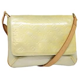 Louis Vuitton-LOUIS VUITTON Monogram Vernis Thompson Street Bag Gris M91008 LV Auth ki4881-Grey