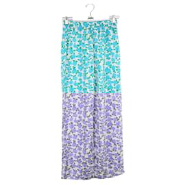 Autre Marque-Wide silk pants-Blue