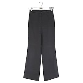 Louis Vuitton-Wide wool trousers-Grey