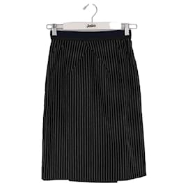 Louis Vuitton-Wool skirt-Black