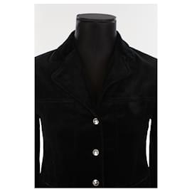 Dior-Velvet blazer-Black