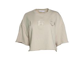 IRO, cropped Olinda Pullover in Beige Andere