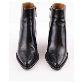 Chloé-Leather boots-Black