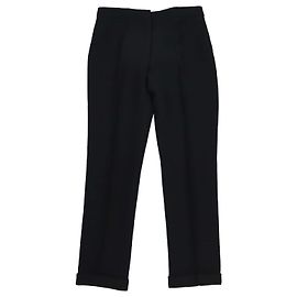 Calças DIOR T.FR 37 Lã Preto