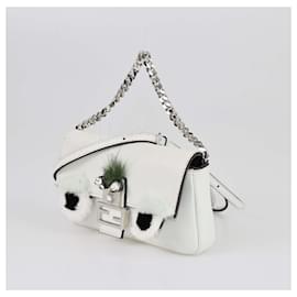 Fendi-Sacs à main FENDI T. Cuir-Blanc