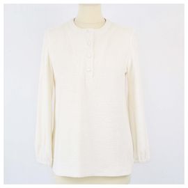 LORO PIANA Tops T.FR Algodón Blanco
