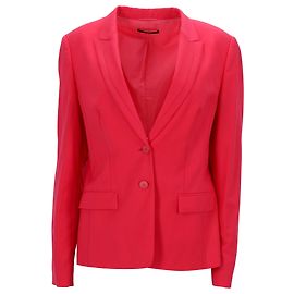 Hugo Boss Blazer Boss in lana rosa Rosa