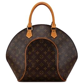 Louis Vuitton-Louis Vuitton Brown Monogram Ellipse MM-Brown